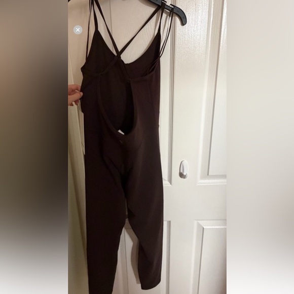 lululemon ALIGN CROSS BACK 25”ESPRESSO Brown BODYSUIT - Picture 2 of 7